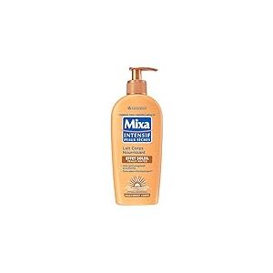 Mixa Intensif Peaux Sèches - Lait Corps Nourrissant Effet Soleil - Autobronzant - Hâle Doré Naturel Progressif et Uniforme - Peaux Mates - Hypoallergénique - 250ml