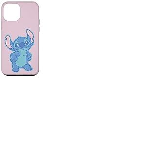 Disney Lilo & Stitch Fluffy Cute Pose Stitch Coque pour iPhone 12 mini