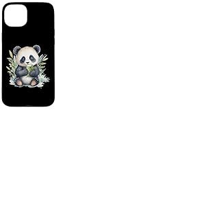 Panda Aquarelle Coque pour iPhone 15 Plus