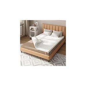 Sweetnight Surmatelas 90x200x5cm, Surmatelas en Mousse à Mémoire de Forme de Gel, Matelas 1 Personne, Surmatelas 90x190 Moelleux, Classique