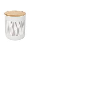 BIRAMBEAU Boite céramique avec couvercle bambou 800 ml -