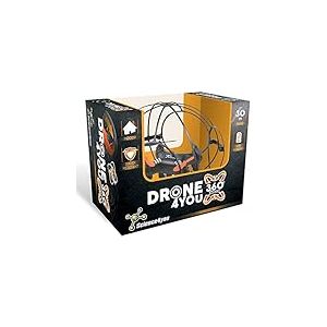Science4you Drone4you 360 Indoor - Mini Drone avec Cam&eacute;ra et T&eacute;l&eacute;commande, Rotation 360&ordm; et 3 Vitesses, Altitude 30m, Convient pour Int&eacute;rieur, Mini Drone pour Enfants +8 Ans