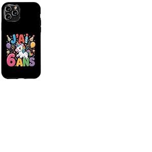 Enfant Licorne Enfant 6ans Anniversaire Garcon Fille Licorne Coque pour iPhone 11 Pro