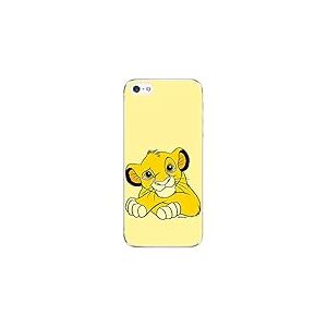 ERT GROUP Coque de t&eacute;l&eacute;phone Portable pour Iphone 5/5S/SE Original et sous Licence Officielle Disney Motif Simba & Friends 009 Parfaitement adapt&eacute; &agrave; la Forme du t&eacute;l&eacute;phone Portable, Coque en TPU