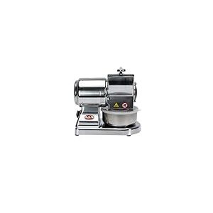 RGV Maxi Essential Râpe électrique professionnelle en acier inoxydable amovible et lavable au lave-vaisselle Argenté 450 W