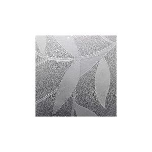 Douceur d'Int&eacute;rieur, Rouleau de Toile Cir&eacute;e Cristal (RLX 1,40mx30m) Givre Transparent, PVC Relief 30/100E