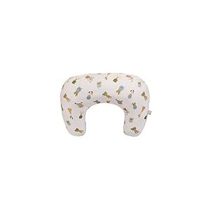 Boppy Coussin d'allaitement, Plantes d'intérieur Tan Happy Houseplants, Plus Grand, Plus Ferme, Plus Grand Coussin de Soutien pour l'allaitement et l'alimentation au biberon, Remplissage Plus Ferme