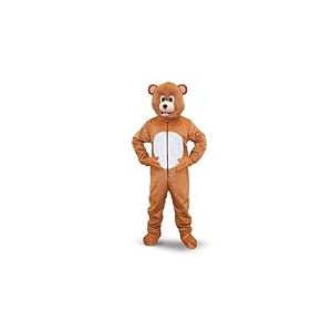 Dress Up America Costume de mascotte d'ours brun pour enfants et adultes