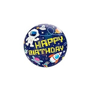 Qualatex 13079 Ballon d'anniversaire Multicolore 56 cm