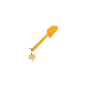 Birkmann Colour Kitchen Cuillère à pâte en silicone avec noyau en métal Orange 29 cm