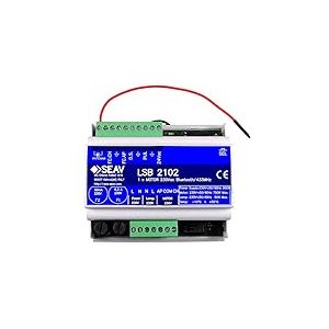 Seav LSB 2102 Boîtier électronique 1 Moteur, Module DIN, Bluetooth, 433 MHz