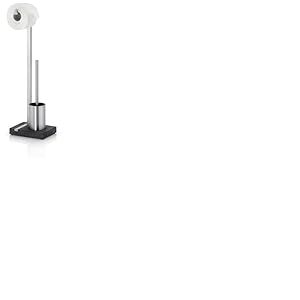Blomus 68687 Valet de Toilettes Mat Acier Inoxydable Argent 15 x 20 x 63,5 cm