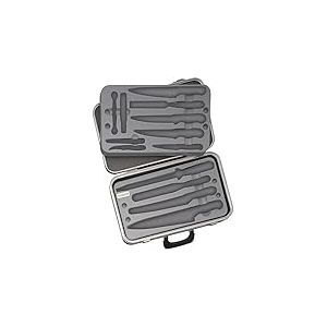 Victorinox 5.4914.0 Plateau inférieur pour Mallette de Chef, Plastique, Gris, 30 x 5 x 5 cm
