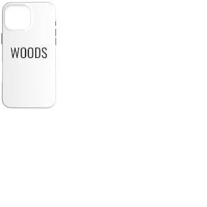 Woods Coque pour iPhone 16 Pro Max
