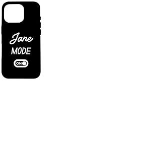 Mode Jane Activ&eacute; Nom Dr&ocirc;le Coque pour iPhone 16 Pro