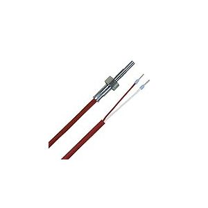 iOVEO 016EF01202 - PT100 - M4 Sonde de température PT100, filetage M4, câble en silicone, 2 mètres