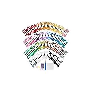 VynyQoo 120 Pièces Fils Bracelet Brésilien Kit, 102 Couleurs, 8 m (6 Brins) Fil Broderie, Fil à Broder Kit Pour Les Bracelets D'amitié, Projets De Bricolage, Idéal Pour Les Adultes et Débutants
