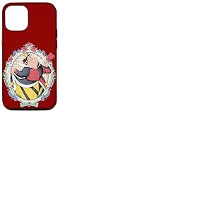 Coque pour iPhone 15 Disney Villains Queen of Hearts Wonderland Illustrated Style