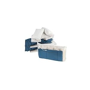 WENKO Housse de Rangement sous Vide pour vêtement, Linge de Maison, Sac sous Vide, Jumbo Cube XXL, 180 x 90 x 50 cm