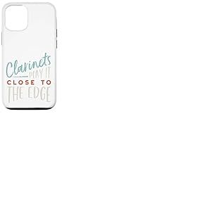 Clarinette Humoristique Musicien Clarinette Coque pour iPhone 12/12 Pro