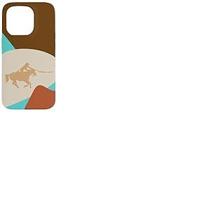 Adorable rod&eacute;o Country et Western pour Les Amateurs de Chevaux et Les Cowgirl Coque pour iPhone 15 Pro