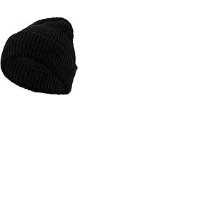 Urban Classics Bonnet de Marin Unisexe Bonnet Noir 100% Polyacrylique