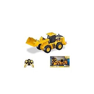 Bulldozer radiocommand&eacute; Mondo Motors, mod&egrave;le &agrave; l'&eacute;chelle 1:24, Batterie Rechargeable Incluse, mouvements contr&ocirc;lables par t&eacute;l&eacute;commande, Jouet pour Enfants 63848