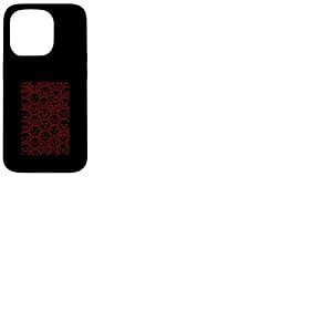 Maroon Red Burgundy Personalities Bordeaux Bordeaux Coque pour iPhone 15 Pro
