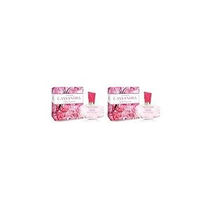 JEANNE ARTHES - Parfum Femme Cassandra Rose Vanille - Eau de parfum - Flacon Vaporisateur 100 ml - Fabriqu&eacute; en France &agrave; Grasse (Lot de 2)