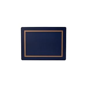 Pimpernel 40,1 x 29,8 cm Panneau MDF avec arrière en liège Classique Minuit Sets de Table, Lot de 4, Multicolore