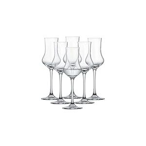 Schott Zwiesel Lot de 6 verres à pied en cristal Tritan Classico Collection Fruit Brandy/Grappa Cocktail Spirits