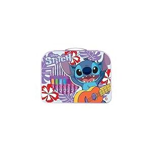Cefa Toys Conjunto de actividades artisticas Stitch Ensemble d'activités artistiques, Violet, Mediano