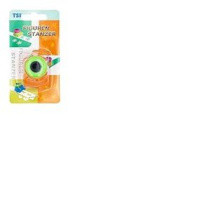 TSI Poinçon Cercle II - Dimensions : 4 x 3 x 4,5 cm - Diamètre de la perforation : environ 18 mm - Idéal pour le papier et le carton - Référence : 49658-W-8