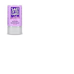 Natural Deodorant Crystal Rock Chick by Salt of the Earth, Unscented, Fragrance Free - Vegan, Long Lasting Protection, Leaping Bunny Approved - 90g