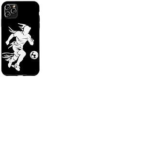 Joueur de football Dessin Football Coque pour iPhone 11 Pro Max