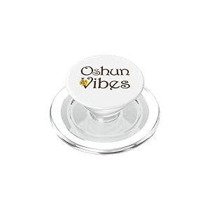 Oshun Vibes Orishas Goddess Oxum Ifa Yoruba Religion Gift PopSockets PopGrip pour MagSafe