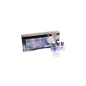 Nice Group - Monster High Nail Kit, Pack de 3 vernis à ongles et autocollants