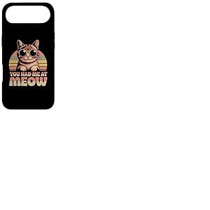 Funny Cat Memes You Had Me at Meow Chaton dr&ocirc;le Miaou Coque pour iPhone Air