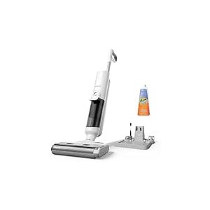 Proscenic F10 Pro Aspirateur Laveur sans Fil,Aspirateur Eau et Poussière,Aspirateur Balai sans Fil Humide et Sec,1.15L Réservoir,Autonettoyant,Léger,Pour Nettoyage Bord Les Saletés Collantes,Sols Durs