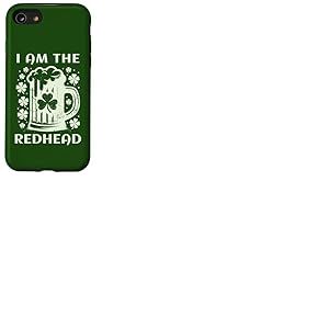 Je suis la Redhead Funny St. Patrick's Coque pour iPhone SE (2020) / 7/8