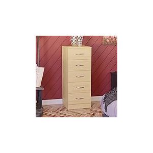 Vida Designs Poitrine étroite Commode, Pin, 36D x 34,5W x 90H centimetres