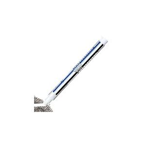 Stylo-gomme Tombow MONO Stick bleu-blanc-noir, gomme de précision avec pointe de 6,7 mm, rechargeable, mécanisme à pression, sans phtalates [EH-KM01]