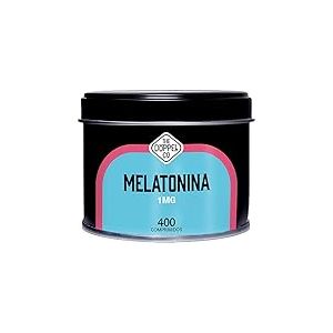 Mélatonine 1 mg - 400 comprimés - Bien Dormir, Cure + d'1 an - Mélatonine Pure - Cachet pour Dormir qui Stimule Sommeil - Mélatonine pour un Sommeil Profond - Augmente la Sérotonine