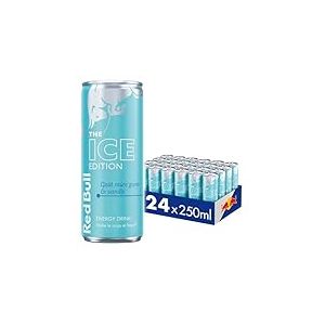 Red Bull, Boisson Energisante, go&ucirc;t M&ucirc;re Givr&eacute;e-Vanille, lot de 24 x 250ml