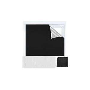 Rideaux occultants Portables 100% occultants, 199,9 x 150 cm, Stores occultants temporaires pour fen&ecirc;tre, avec Bande Velcro pour Voyage, Chambre &agrave; Coucher, Chambre d'enfant, Voiture