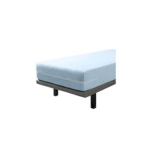 Savel – Rénove Matelas Élastique, Éponge Bouclette 100% Coton - Bleu, 160x190/200cm | Protège-Matelas | Alèse | Housse Integrale de Matelas – Disponible en Plusieurs Dimensions