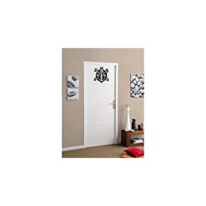 Tatoutex Stickers Tortue Éthnique - Violet, L 96cm x H 80cm