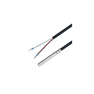 iOVEO 035HP01207 - PT100 - Capteur de température, sonde de température avec câble en PVC 105 °C, capteur de mémoire, sonde, chauffage, 7 mètres