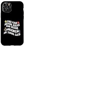 Retro Groovy, vous ne pourrez jamais avoir trop de LORENZO dans votre sac Coque pour iPhone 11 Pro