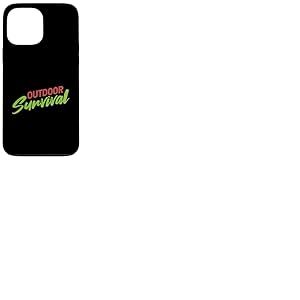 Survie en plein air Bushcraft Nature Wildnis Survival Training Coque pour iPhone 13 Pro Max